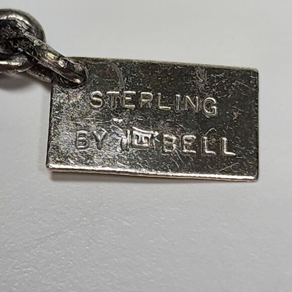 Vintage Sterling by Bell Silver Charm Utah Mormon‎ Temple Salt Lake City 1970 - Picture 9 of 10